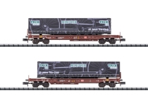 Trix 18525 - N - Containertragwagen Minitrix, DB AG, Ep. V